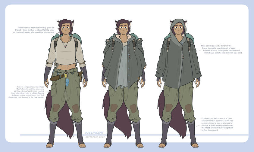 Maki Caito - Character Sheet
